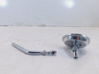 Harley Davidson FXR & Softail & Dyna & Sportster Left Chrome Rear View Mirror - C3 Cycle