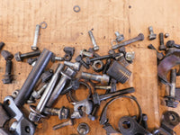 1984 Honda CB650 CB650SC Nighthawk 650 Misc Nuts Bolts & Brackets Parts Box Lot - C3 Cycle