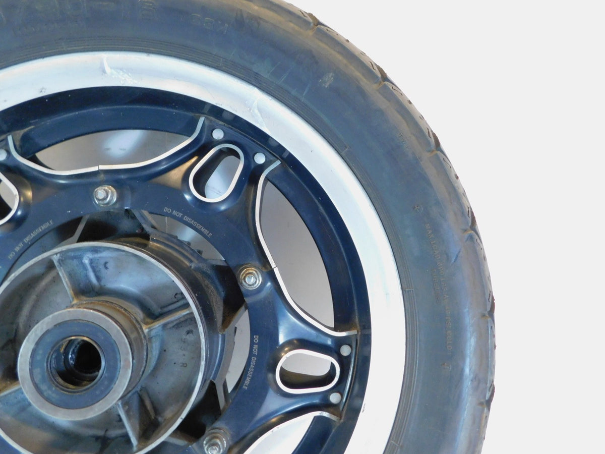 Honda CM400C & CM450A CM450C Custom Black Rear Wheel Rim & Tire - 16" x 2.50" - C3 Cycle
