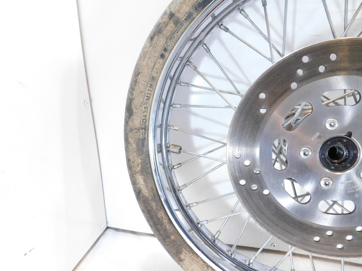 Harley Davidson Softail & Dyna Wide Glide Chrome 21" Front Wheel Rim & Rotor - C3 Cycle