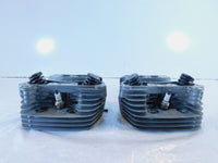 Harley Davidson EVO Electra Glide FXR & Softail Silver Front/Rear Cylinder Heads - C3 Cycle