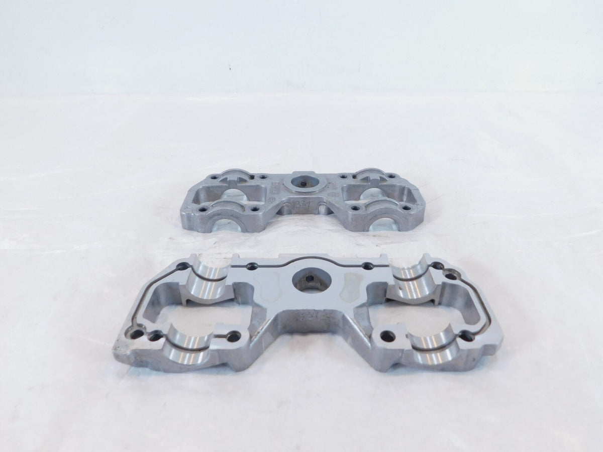 BMW F650 Funduro F650ST Cylinder Head Camshaft Cam Clamps Cover Support Brackets - C3 Cycle