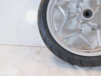 2006-2013 BMW F800ST F800 ST Silver Cast Front Wheel Rim & Tire - 36317682013 - C3 Cycle