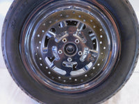 Harley Davidson Road Street & Electra Glide Chrome Cast Front Wheel Rim w/Tire - C3 Cycle