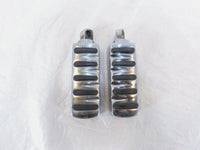 Harley Touring FXR Dyna Sportster & Softail Chrome & Rubber Footpegs Footrests - C3 Cycle