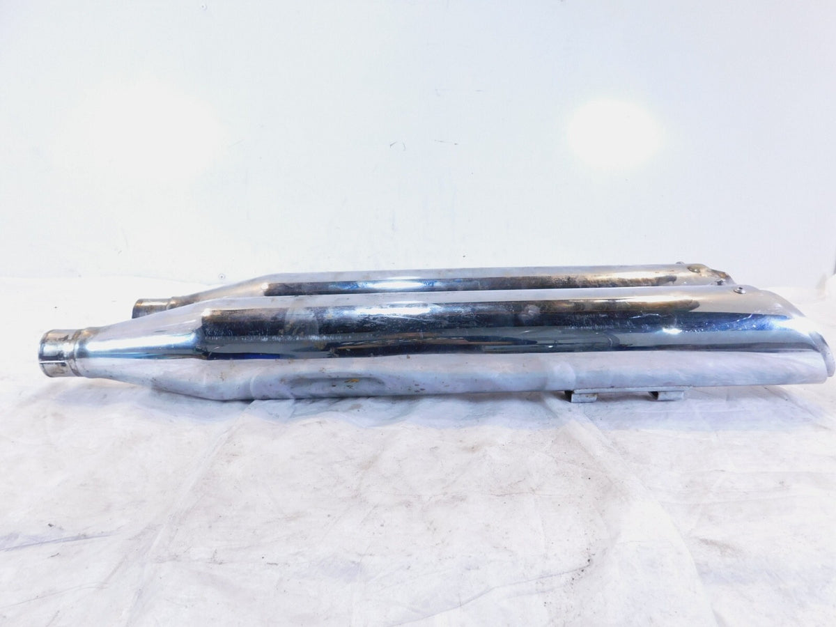 Harley Davidson Road King & Electra Glide Vance &Hines Slip On Exhaust Mufflers - C3 Cycle