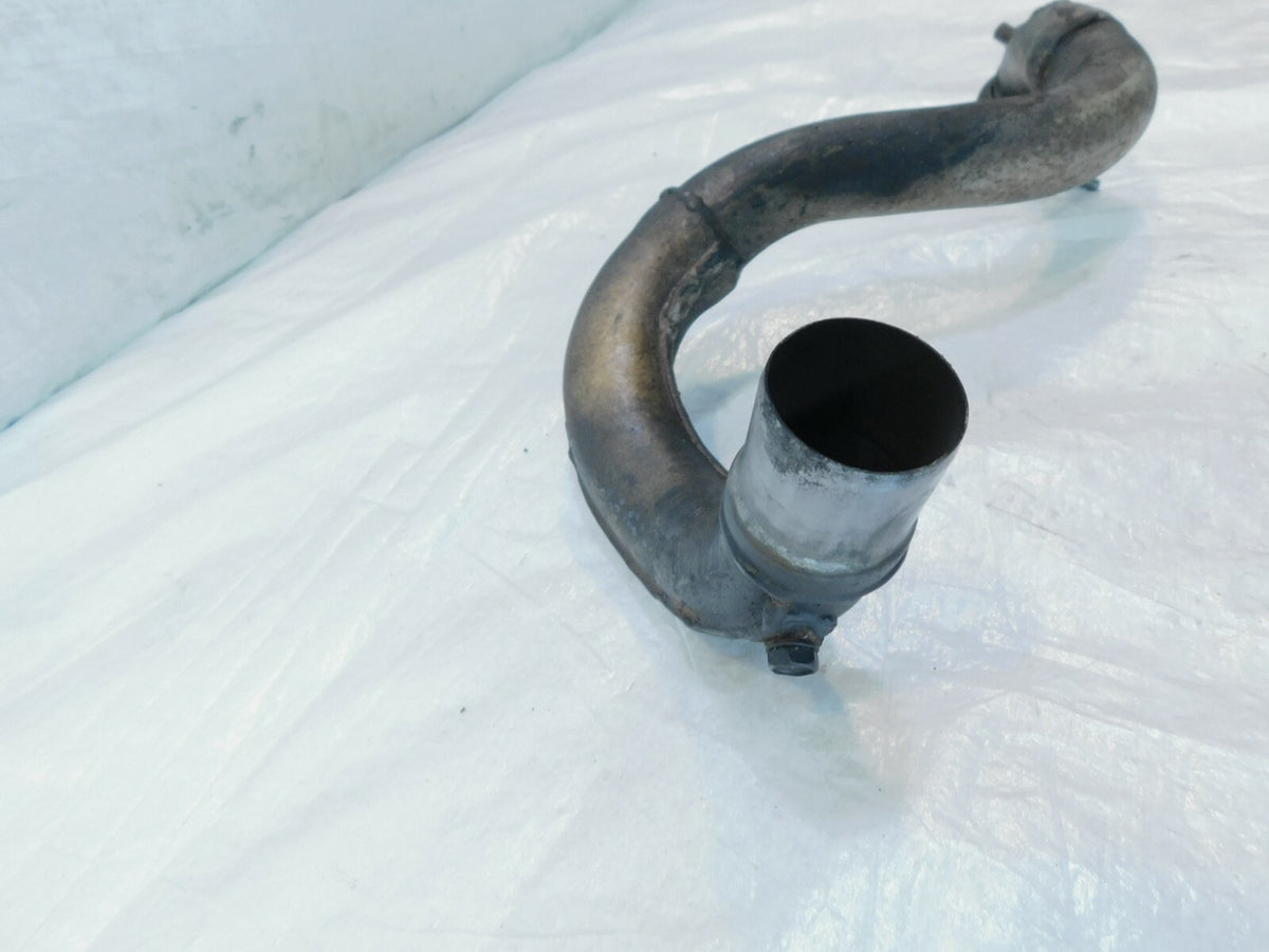 Yamaha V-Max 1200 VMX12 Left Front Engine Motor Exhaust Muffler Header Mid Pipe - C3 Cycle