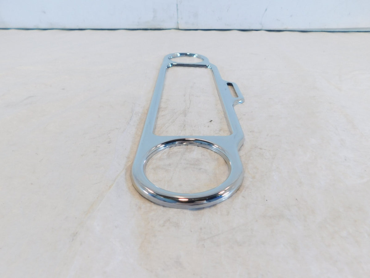 Harley Touring Electra Glide & Street Glide Chrome Radio & Gauge Faceplate Trim - C3 Cycle