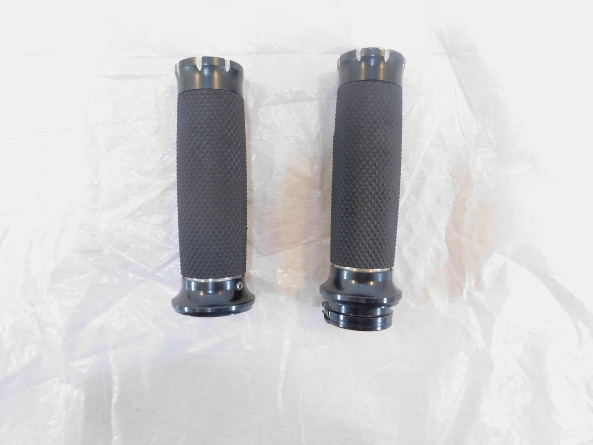 Harley Davidson Touring Dyna Sportster & Softail Left & Right Handlebar Grips - C3 Cycle