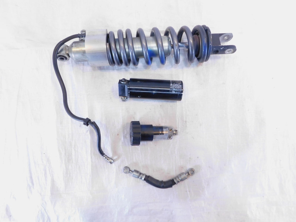 06-10 Buell XB XB12 XB12X Ulysses Rear Wheel Shock Absorber w/ Reservoir & Knob - C3 Cycle