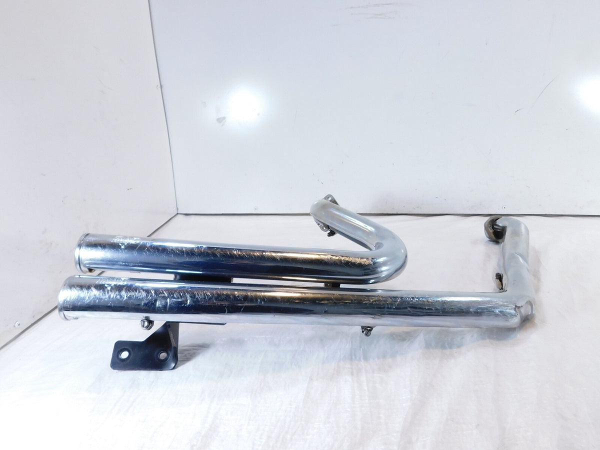 Harley Davidson Softail Vance & Hines Exhaust Pipe System w/ Bracket - DENTED - C3 Cycle