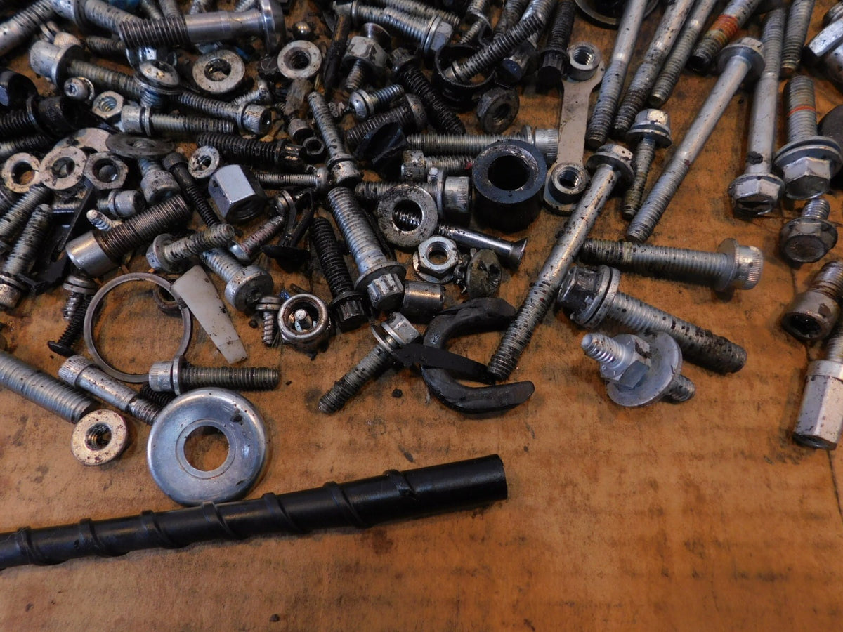 2022 22 Harley Davidson FLHX Street Glide Nuts Bolts & Brackets Parts Box Lot - C3 Cycle