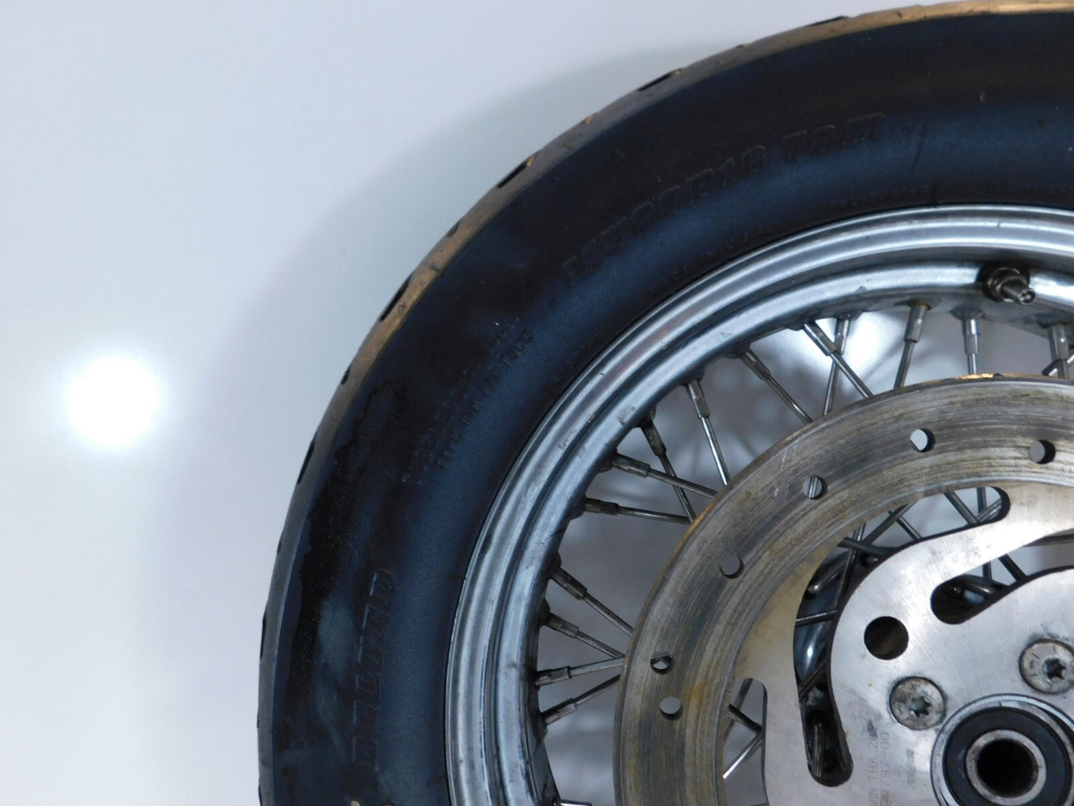 Harley Electra Glide Sportster Softail & Dyna 16" Chrome Laced Rear Wheel Rim - C3 Cycle