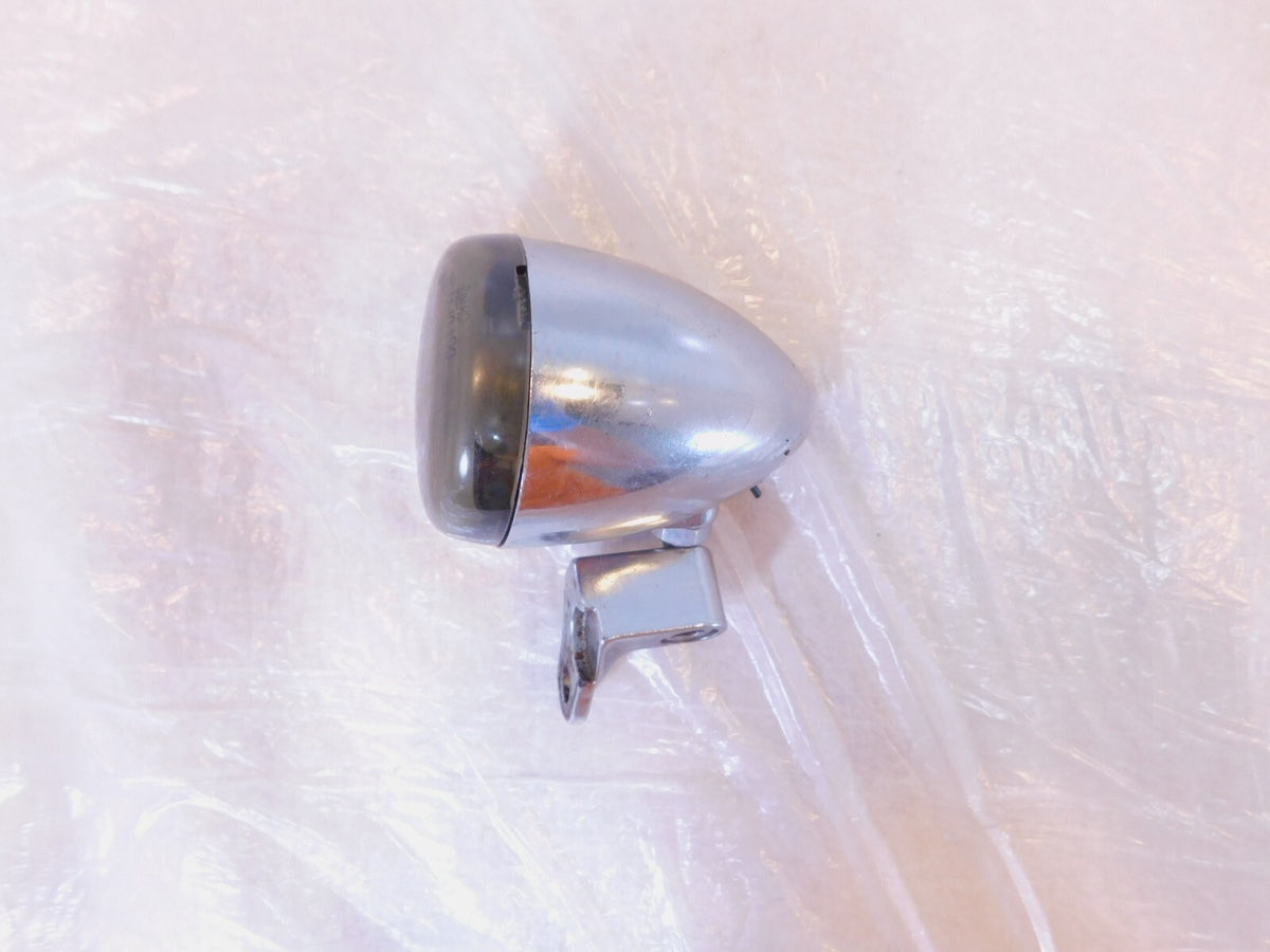 2009-2013 Harley Davidson Dyna Street Bob Chrome Front Turn Signal Indicator - C3 Cycle