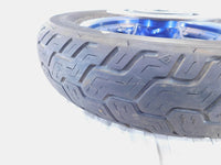 Harley Touring Road Street & Electra Glide Blue Mag Cast Rear Wheel Rim & Tire - C3 Cycle
