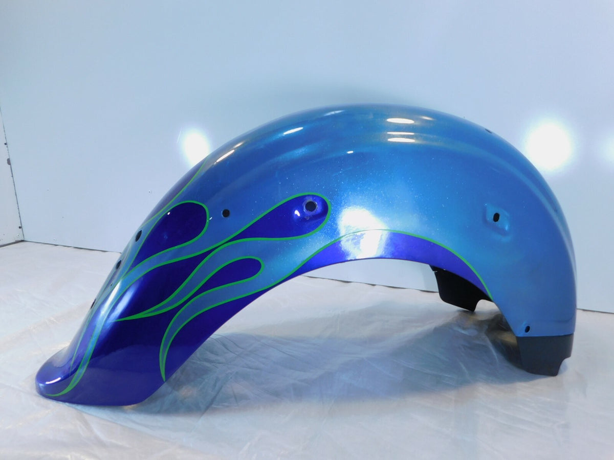 1996 Yamaha Royal Star Tour Classic XVZ13 Rear Wheel Fender Mudguard w/ Flames - C3 Cycle