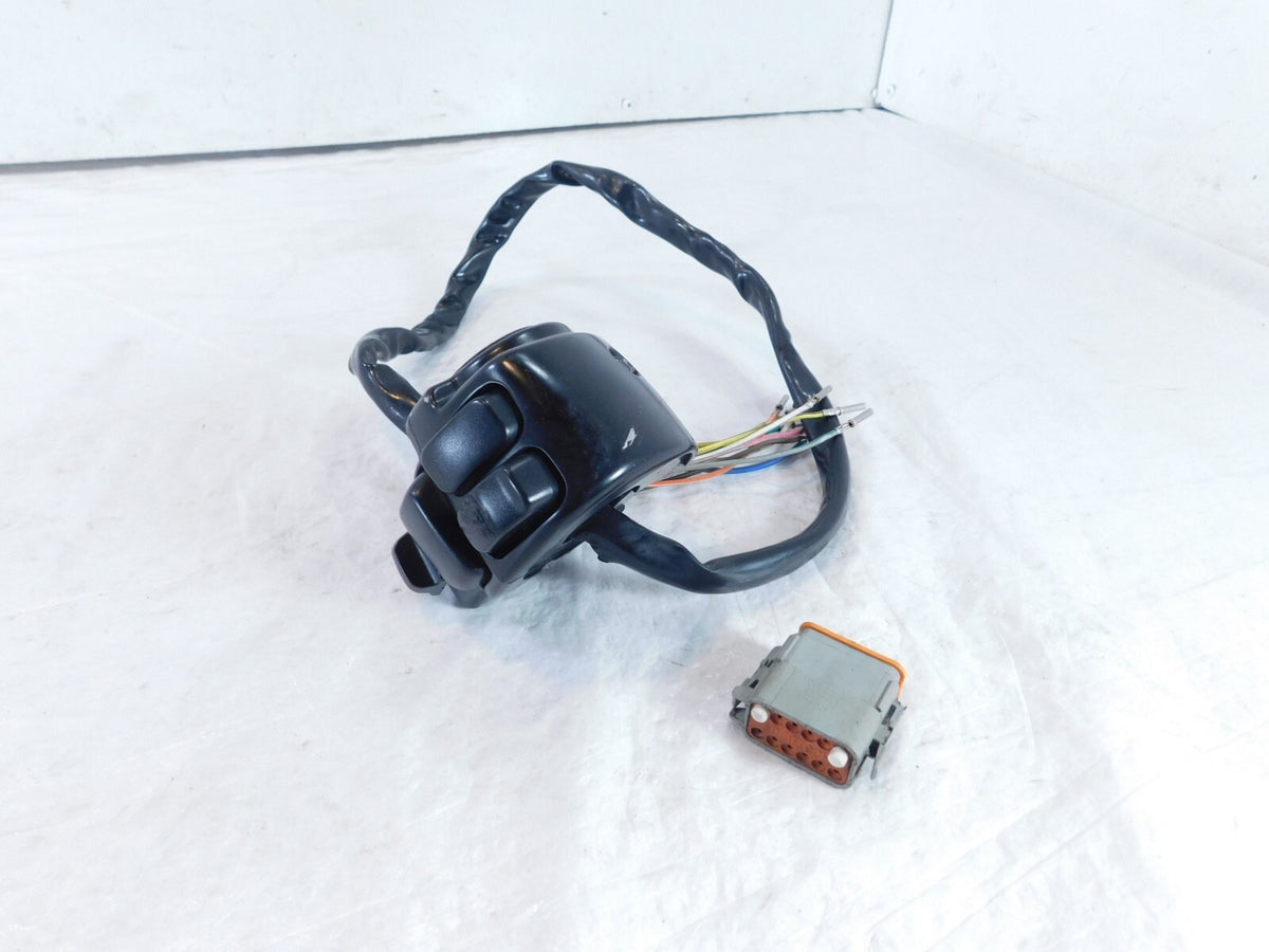 Harley Electra Glide Left Handlebar Engine Start Kill Switches w/ Radio Volume - C3 Cycle