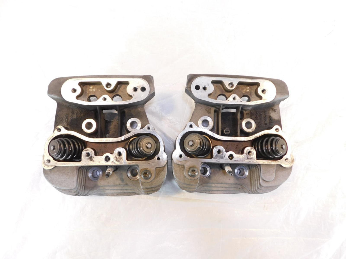 Harley Davidson Sportster XR1200 XR 1200 Front & Rear Cylinder Heads w/ Valves - C3 Cycle