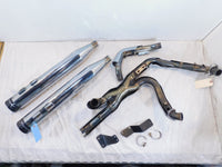 Harley Road King Street & Electra Glide Vance & Hines X Pipe & Rinehart Mufflers - C3 Cycle