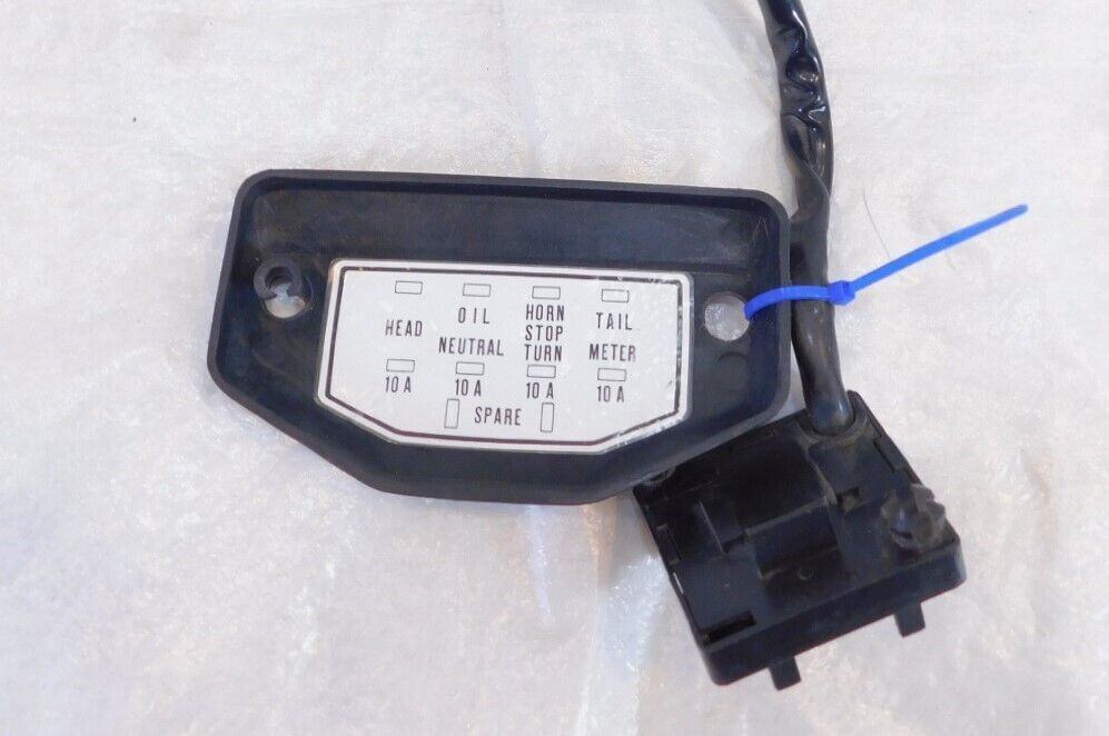 Honda CB650 CB650C Silverwing GL500 GL500I Triple Tree Bridge Fuse Plate & Cover - C3 Cycle
