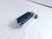 Harley Touring Dyna Sportster & Softail Chrome & Rubber Left Footpeg Footrest - C3 Cycle