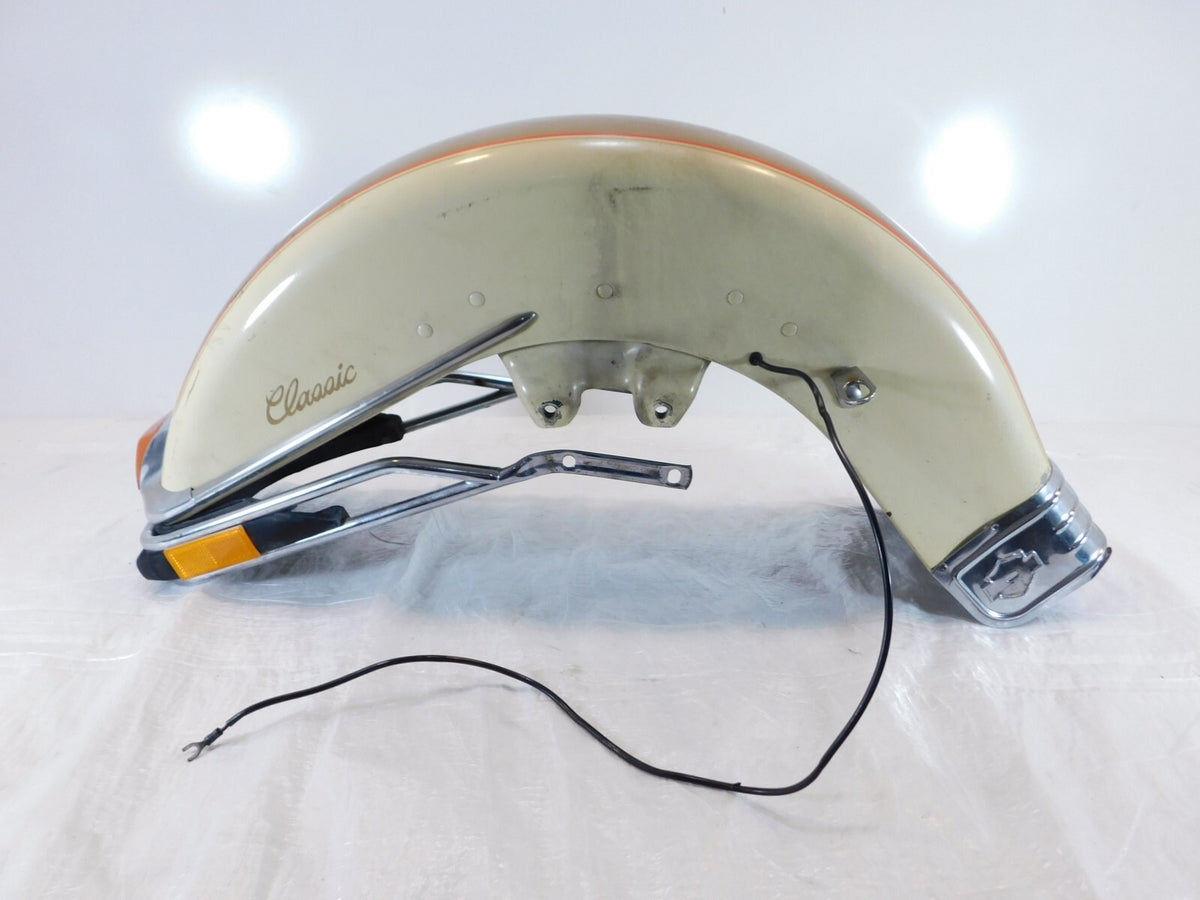 Harley Davidson EVO Touring Electra Glide Tan Front Wheel Cover Fender - C3 Cycle