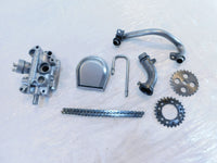 1994 94 Honda VF750 VF750C Magna 750 Engine Motor Oil Pump Chain & Sprockets - C3 Cycle