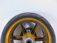 Buell XB9R XB12R Firebolt & Lightning & 1125R Gold Rear Wheel Rim & Tire - C3 Cycle
