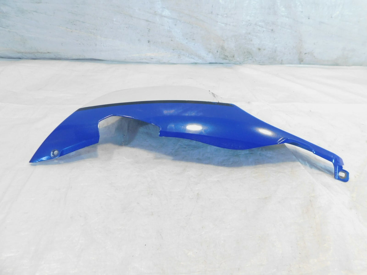 BMW K1200S & K1300S Blue/White Left Rear Tail Section Trim Fairing Cowling Cover - C3 Cycle
