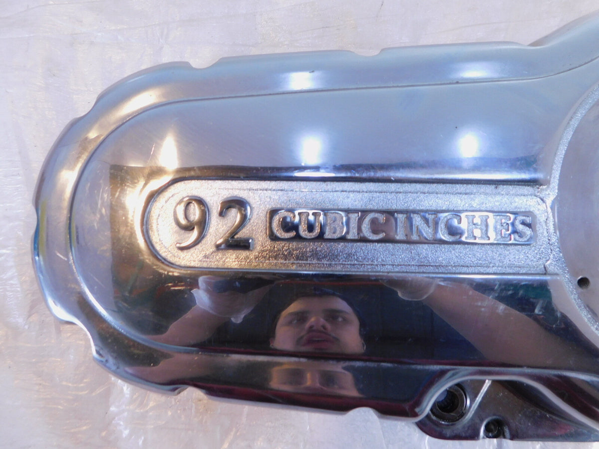 1999 Victory V92 Standard Cruiser Chrome Left Engine Motor Primary Clutch Cover - C3 Cycle