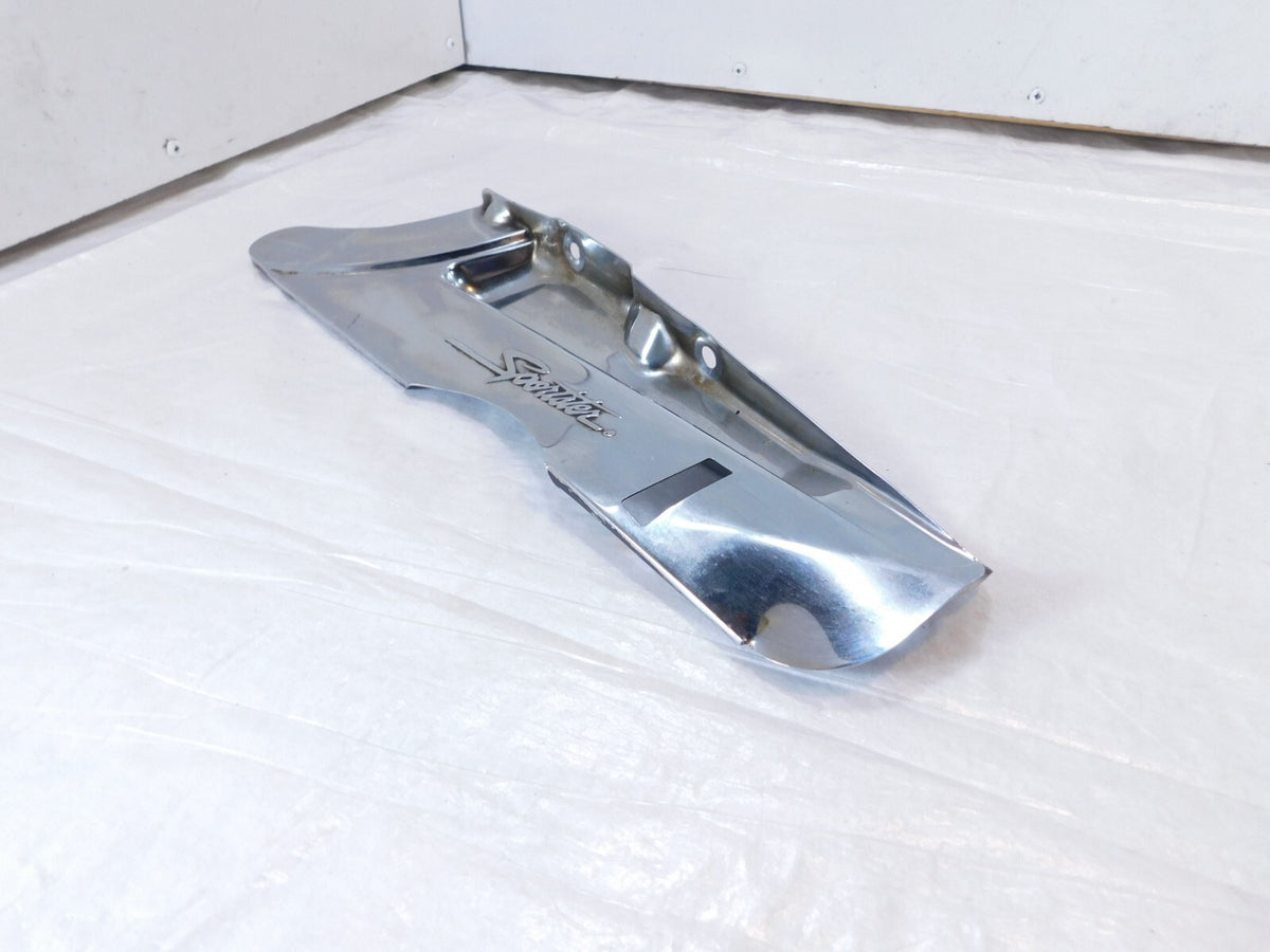 Harley Davidson Sportster 883 & 1200 Chrome Rear Wheel Debris Deflector Cover - C3 Cycle