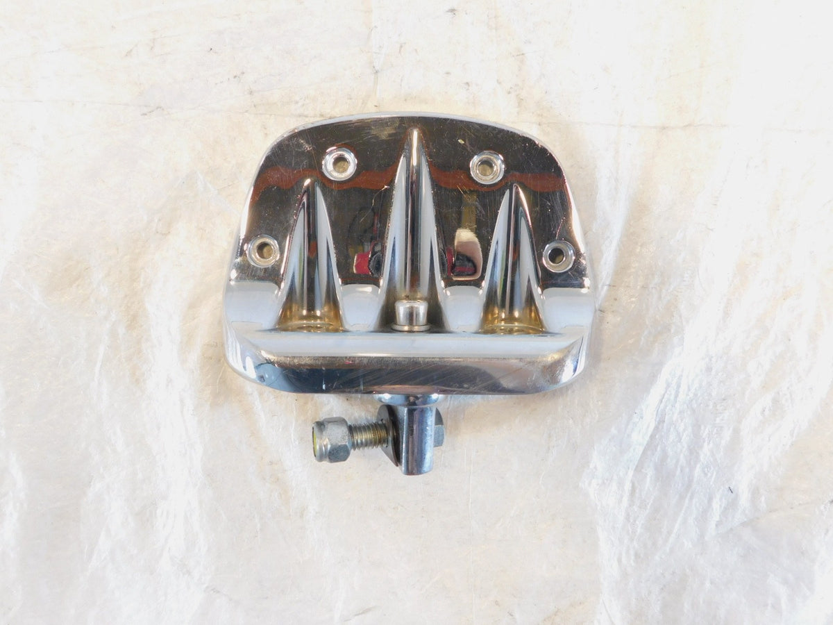 One Harley Davidson Touring Dyna Sportster & Softail Chrome Footboard / Footpeg