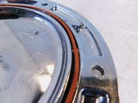 Harley Davidson Twin Cam Softail & Dyna Left Engine Chrome Derby Clutch Cover - C3 Cycle
