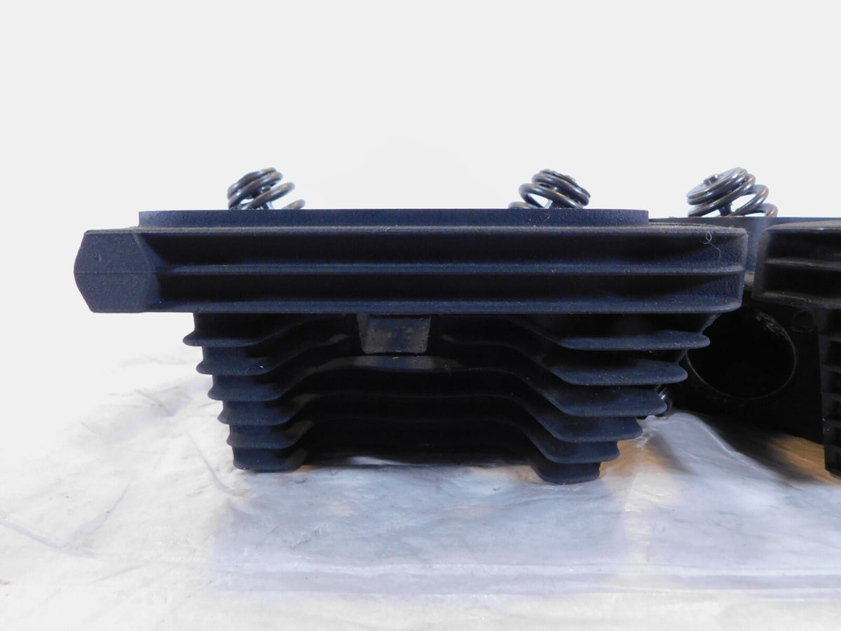2009-2010 Buell XB XB12 Firebolt Lighting Ulysses Black Cylinder Heads w/ Valves - C3 Cycle