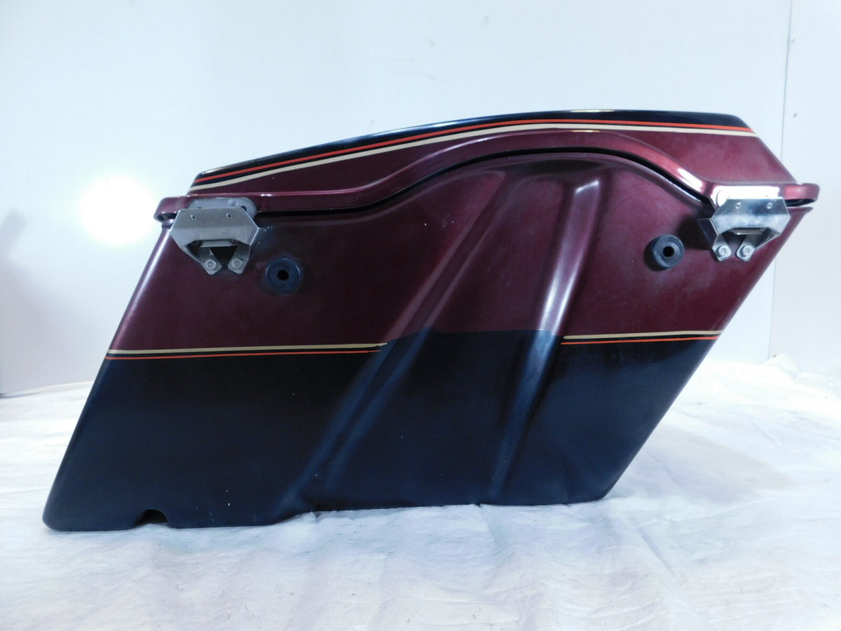 Harley Electra Glide Ultra Classic 30th Anniversary Red/Black Left Saddlebag - C3 Cycle