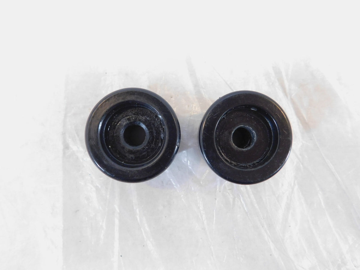 Ducati Sport Touring ST2 & ST4 Black Front Left/Right Handlebar Weight End Caps - C3 Cycle