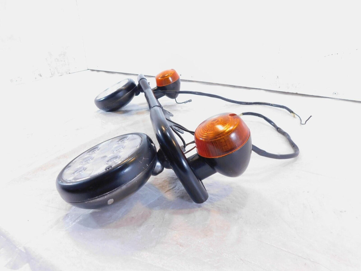 Kawasaki Vulcan 1500 Classic Front Auxiliary Fog Lights & Mount Bar & Indicators