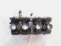 1982-1983 Yamaha XJ750J Maxim 750 Engine Motor Air Fuel Intake Carburetor Rack - C3 Cycle