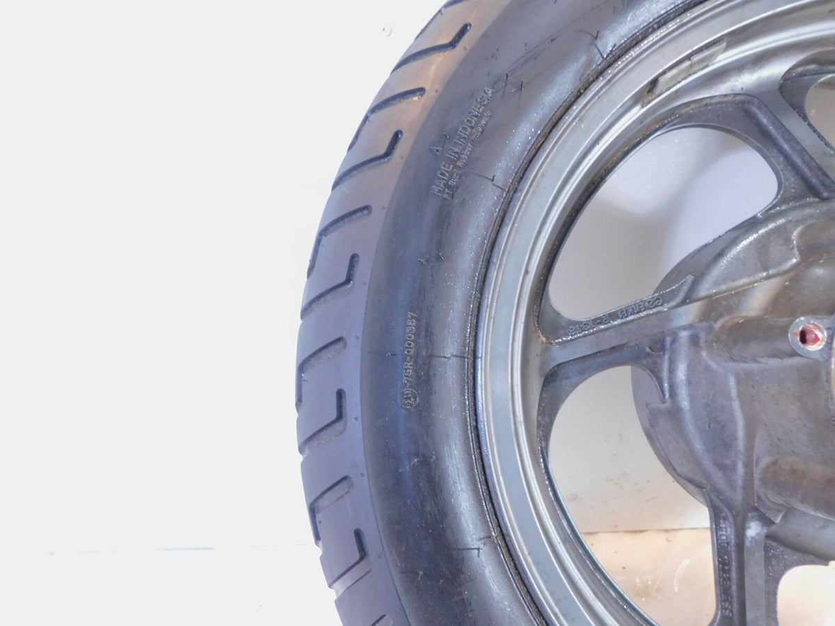 1994-2006 Kawasaki Concours 1000 ZG1000 Silver Cast Rear Wheel Rim & Tire - C3 Cycle