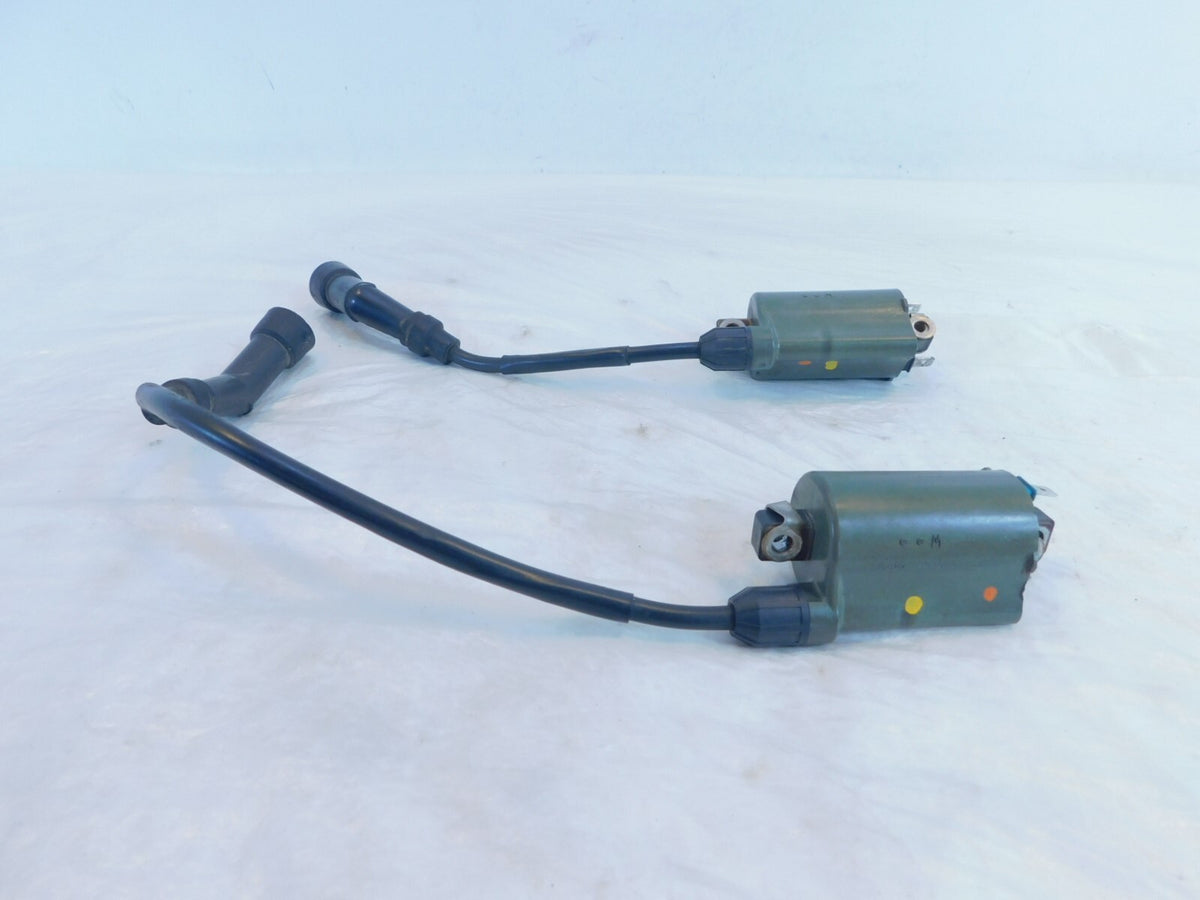 Honda NT700 NT700V NT700VA Deauville Front & Rear Ignition Coils w/ Plug Wires - C3 Cycle