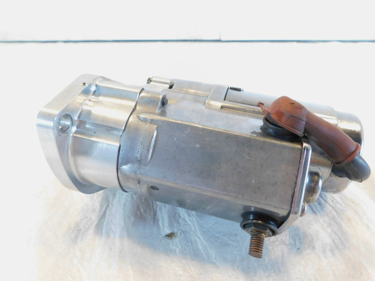 Harley Davidson Twin Cam Road King Softail Dyna Polished Starter Motor for Parts - C3 Cycle