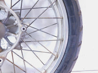 1994-2002 BMW R1100GS R1150GS Silver Spoked Front Wheel Rim Hub & Tire 2.5"x19" - C3 Cycle