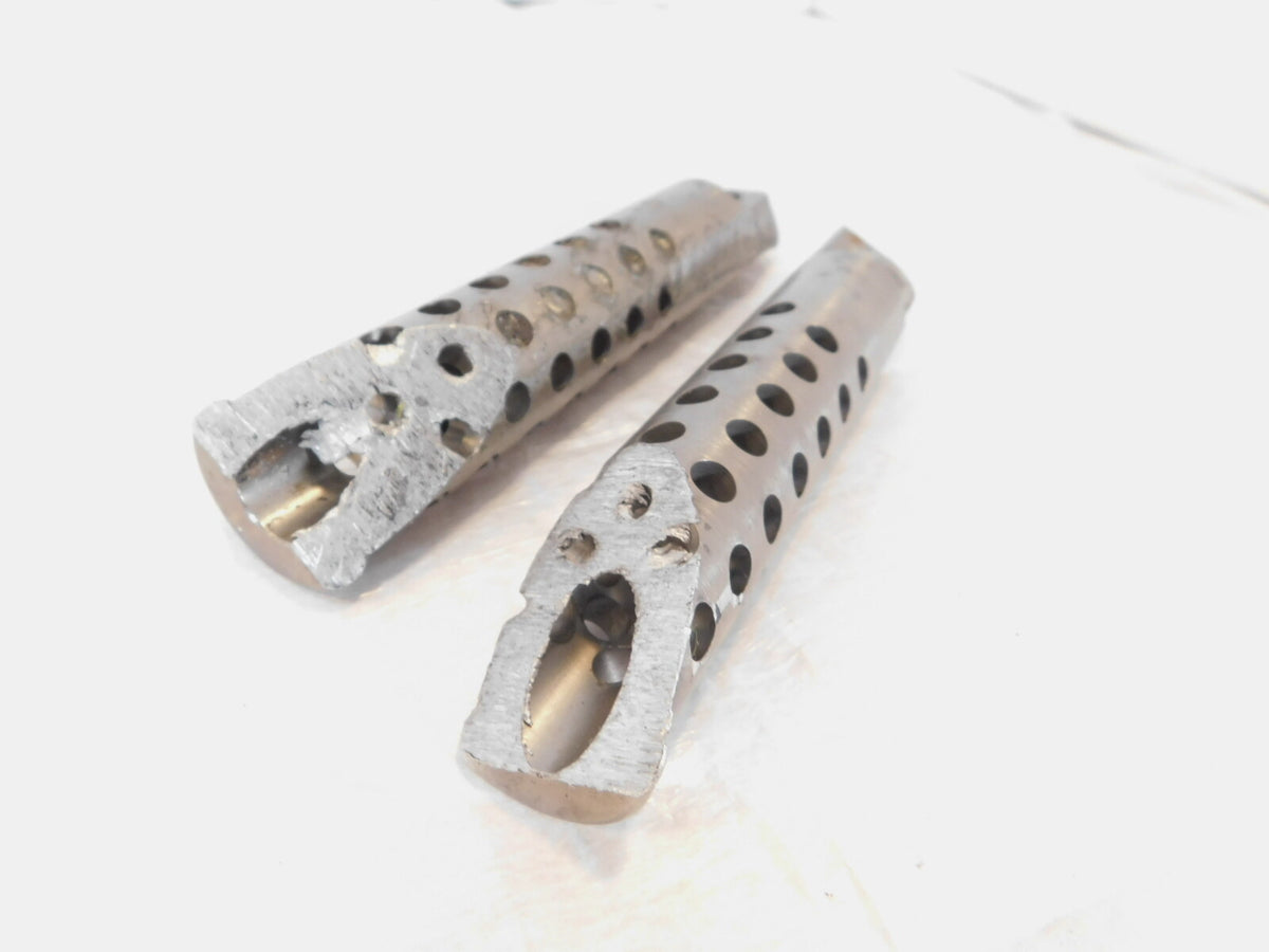 Harley Davidson FXR Dyna Sportster & Softail Silencer Style Footpegs Footrests - C3 Cycle