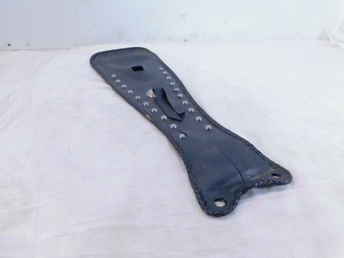 2003 03 Kawasaki Vulcan 1500 VN1500 Classic Fi Gas Fuel Tank Leather Cover Bib - C3 Cycle