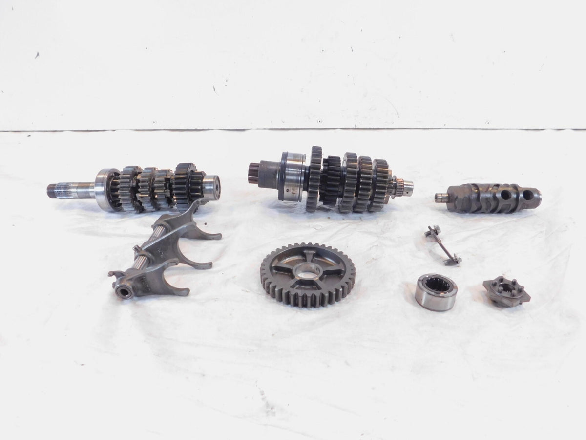 02-09 Honda Interceptor VFR800 Transmission Gears w/ Shift Forks & Starter Gears - C3 Cycle