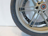 2006-2010 Buell XB XB12 XB12X Ulysses Cast 6 Spoke Front Black Wheel Rim & Tire - C3 Cycle