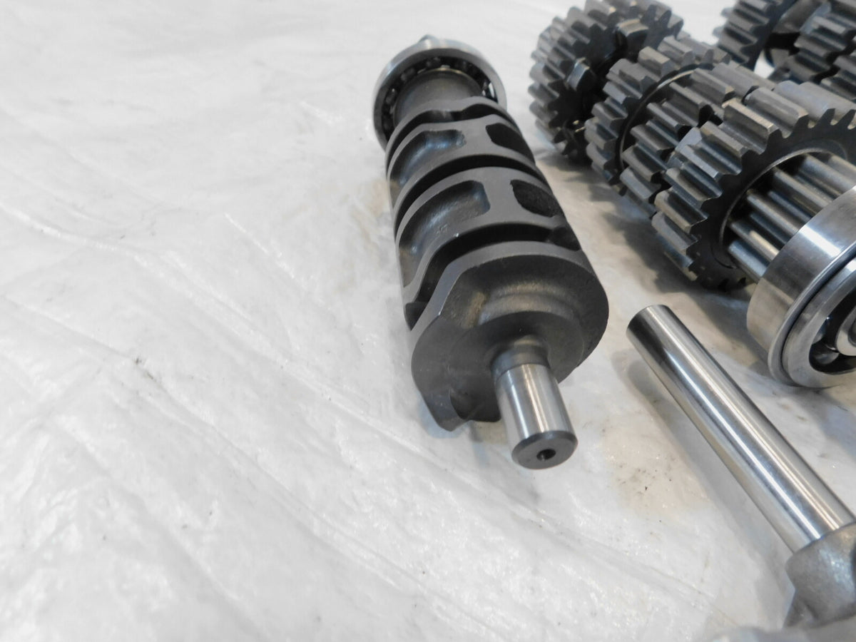 Triumph Daytona 600 TT600 Speed Four Transmission Gears & Shifter Drum w/ Forks - C3 Cycle