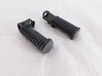Harley Davidson Sportster 883 1200 Black Rear Passenger Footpegs & Brackets - C3 Cycle