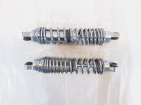 Harley Davidson Sportster 883 Hugger & 1200 Custom Chrome Rear Shock Absorbers - C3 Cycle