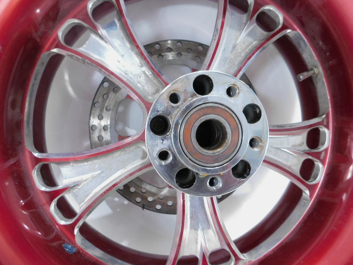 Harley Davidson Road Street & Electra Glide Rear Billet Rear Wheel Rim & Tire - C3 Cycle